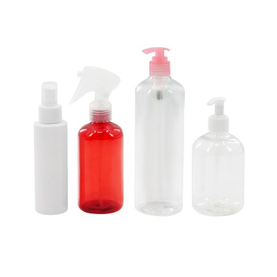 PET plastic  bottle with 28/410  pump