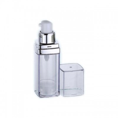 Hot selling square airless pump bottle with great price