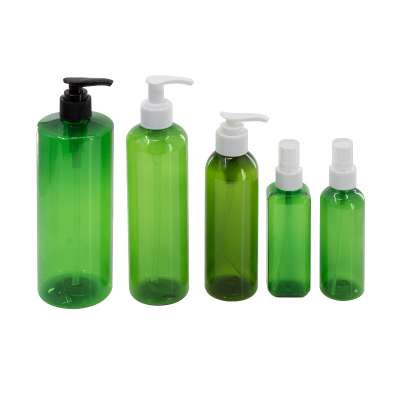 PET plastic  bottle with 24/410 28/410 lotion  pump