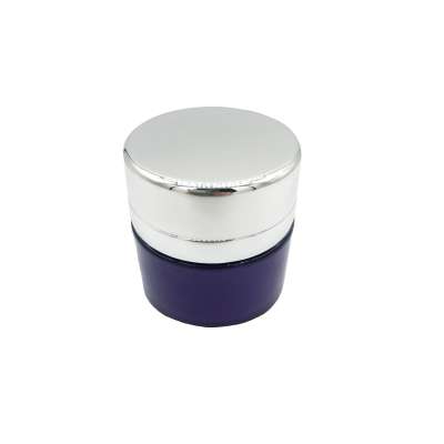 Dark Purple Round Skin Care Packing product 30ml 50ml Acrylic Jar